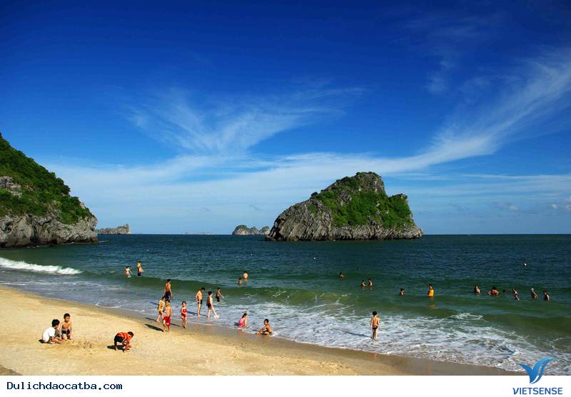 Nhộn nhịp ở chuỗi bãi biển Cát Cò 1, 2, 3 - Ảnh 2