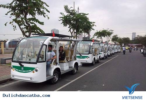 Hải Phòng Thí Điểm Xe Điện Phục Vụ khách thăm quan Tham Quan Dịp Tết - Ảnh 1