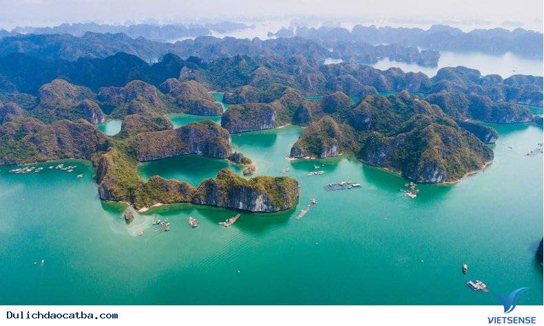 Hòn đảo Trái Tim tuyệt đẹp ở vịnh Lan Hạ - Ảnh 1